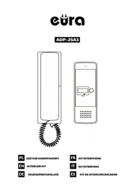Notice Eura ADP25A3 Interphone