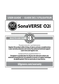 Notice GOgroove SONAVERSE O2I Enceinte audio