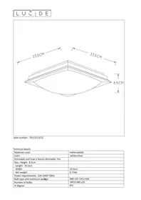 Notice Lucide GENTLY 791721312 Lampe