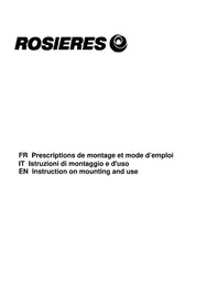 ROSIERES RHC 638 RB - Cappa da cucina