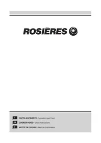 ROSIERES RHP 67000 LPN - Cappa da cucina