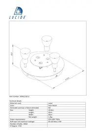 Notice Lucide KOLLA LED 269921812 Luminaire