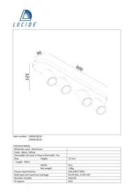 Notice Lucide XYRUS 239542031 Luminaire