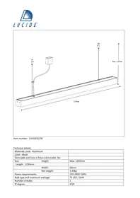 Notice Lucide LINO LED 234183230 Luminaire