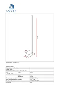 Notice Lucide SIRIUS 232580731 Lampe