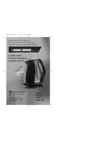 Notice BLACK & DECKER JKC550 Pava