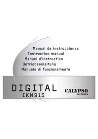 Notice Calypso K5578 Montre