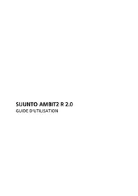 SUUNTO Ambit 2R 2.0 - Smartwatch
