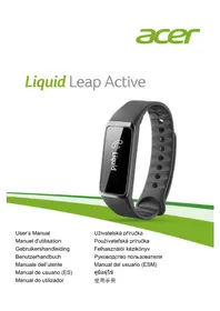 Notice ACER LIQUID LEAP ACTIVE Smartwatch
