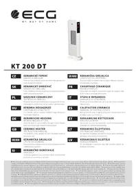 Notice ECG KT 200 DT Poêle