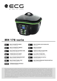 Notice ECG MH 178 VARIO Appareil multi-cuisson