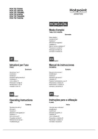 Notice HOTPOINT-ARISTON PCN 752 TIXHA Cucina