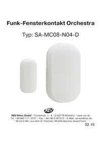 Notice REV SAMC08N04D Sonnette de portes