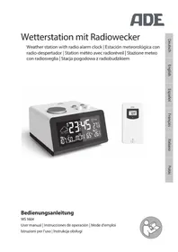Notice ADE WS 1604 Station Météo