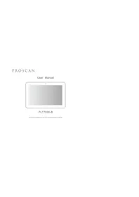 Proscan PLT7035B - Tablette