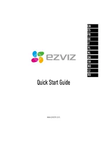 Notice EZVIZ S6 Bezpečnostní kamera
