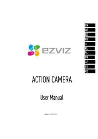 Notice EZVIZ S3 Sportovní kamera