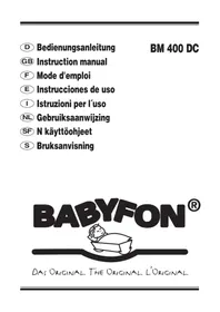 Notice BABYFON BM 400 DC Moniteurs pour bébé