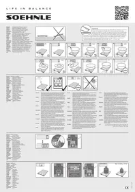 Notice SOEHNLE PAGE AQUA PROOF 66225 Balances de cuisine