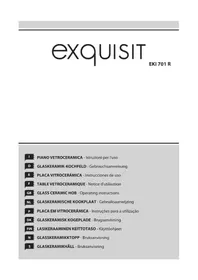 Notice Exquisit EKI 701 R Komfyr