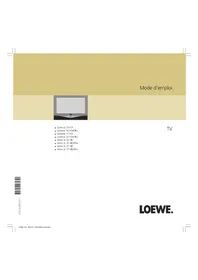 Notice LOEWE SPEROS 37 HD Téléviseur