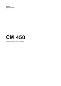 Notice GAGGENAU CM450101 Machine à café