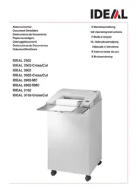 IDEAL 2602 - Destructeur de documents