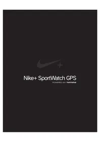 Notice NIKE SPORTWATCH GPS Smartwatch