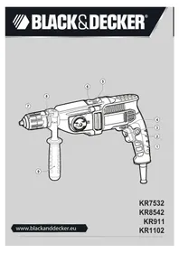 BLACK &amp; DECKER KR7532 - Fúró