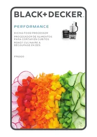 Notice BLACK & DECKER FP6000 Food Processor