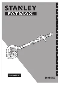 Notice STANLEY SFMEE500 Lixadeira