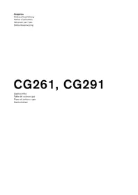 Notice GAGGENAU CG291210DE Cucina