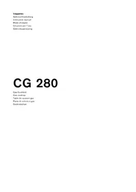 Notice GAGGENAU CG280110F Table_de_cuisson_gaz