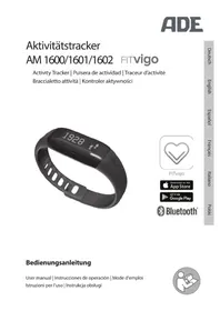 Notice ADE AM 1602 Montre de sport