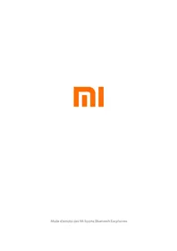 Notice Xiaomi MI SPORTS BLUETOOTH EARPHONES Montre