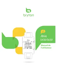 Notice Bryton AMIS S430 Smartwatch