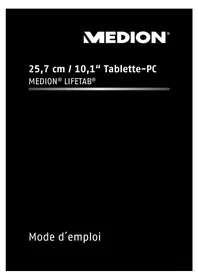 Notice MEDION LIFETAB E10317 Tablet