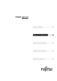 Notice FUJITSU POINT 1600 Tablette