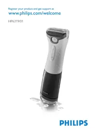 PHILIPS Ladyshave Body Contour HP6319 - Rasierer