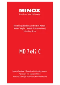Notice MINOX MD 7X42 C Jumelles