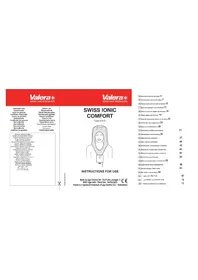 Notice VALERA SWISS IONIC COMFORT 513.01 Sèche cheveux