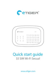 Notice eTiger S5 SIM WIFI SECUAL Système d'alarme
