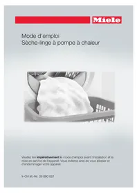 MIELE TMG 40040 WP CH - Sèche-linge