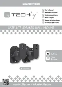 Notice Techly ICASP SS28 Support mural