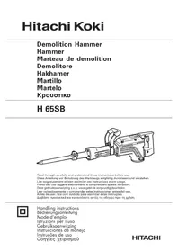 HITACHI H 65SB - Bohrhammer