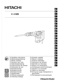 Notice HITACHI H 41MB Trapano