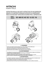 Notice HITACHI EC 6B Compresseur