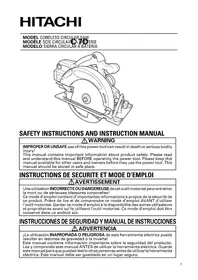 Notice HITACHI C 7D