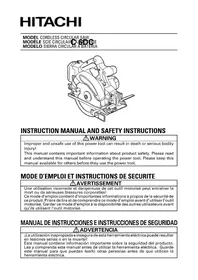 Notice HITACHI C 6DC