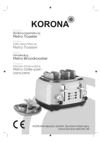 Notice KORONA 21675 Grille pain